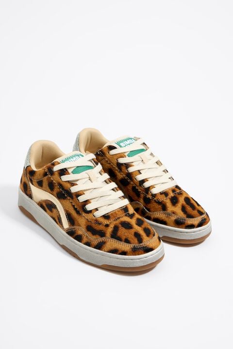 Deportiva cupsole 13 57 pelo print leopardo Deportiva cupsole 13 57 pelo print leopardo