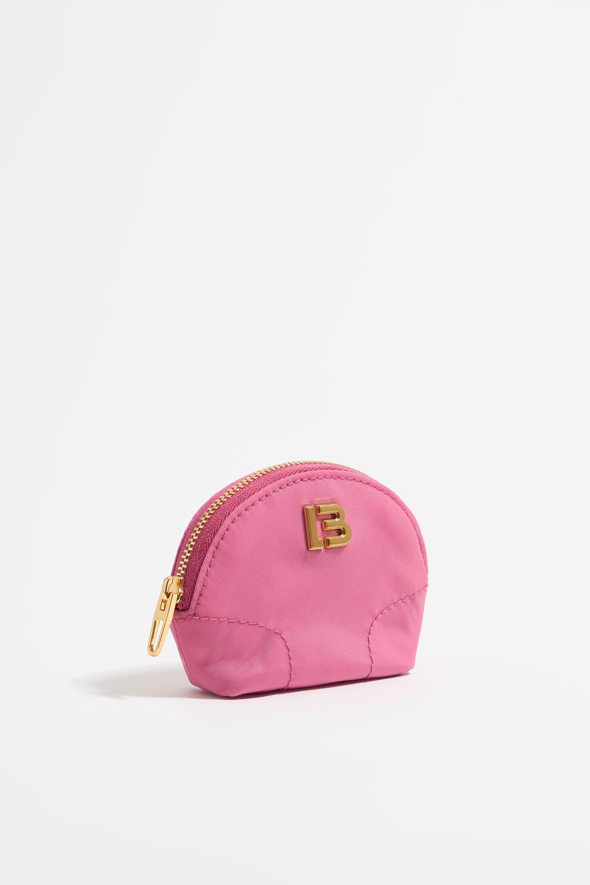 Monedero nylon fucsia