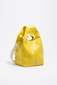 Bolso Paper mediano piel amarillo