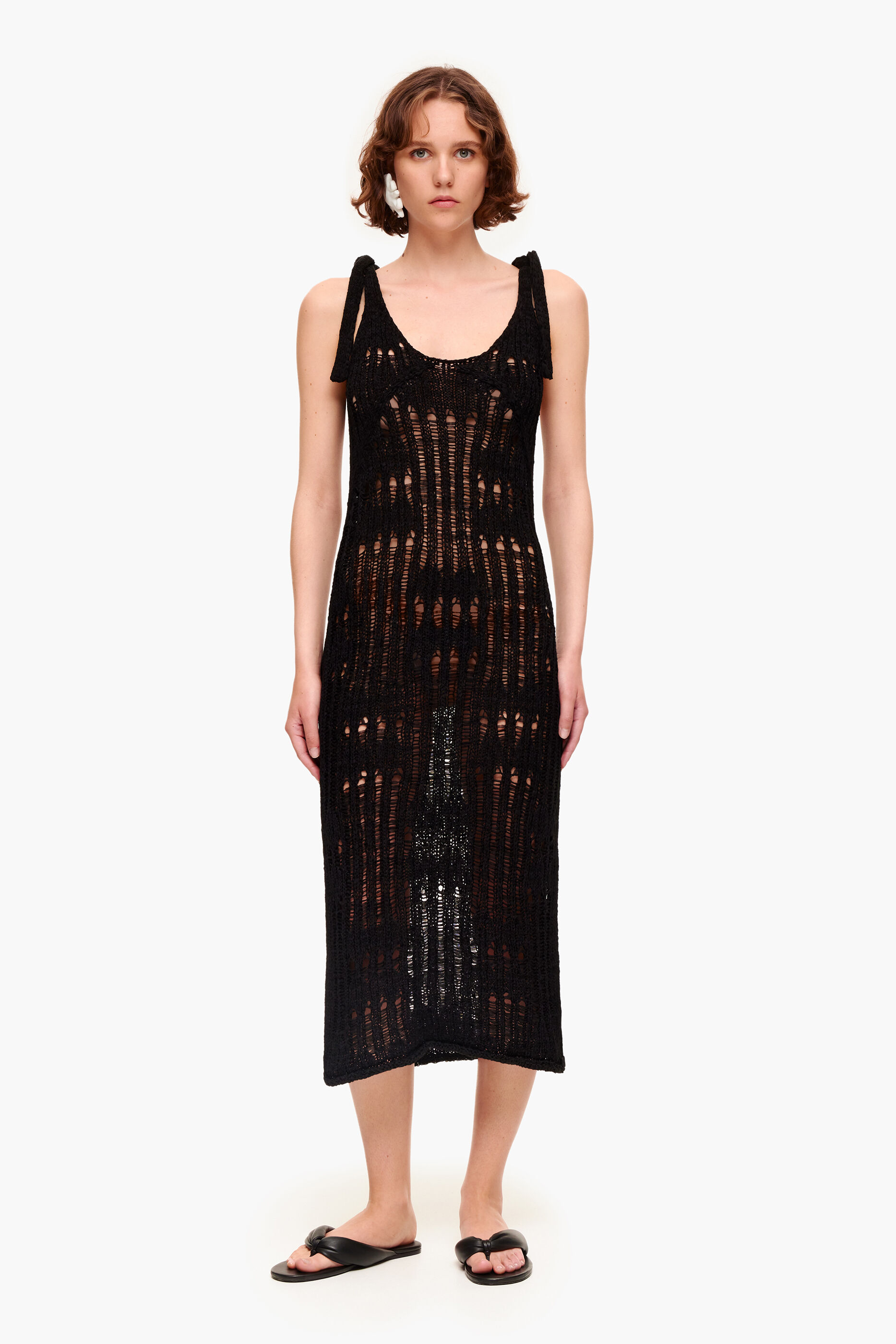 Vestido largo a new arrivals crochet