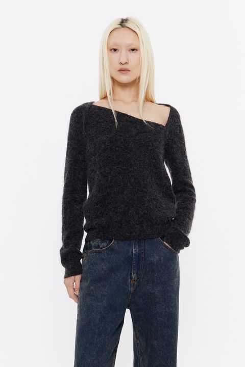 Jersey mohair ciruela Jersey mohair ciruela
