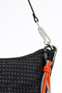 Bolso banana M trenzado negro Bolso banana M trenzado negro